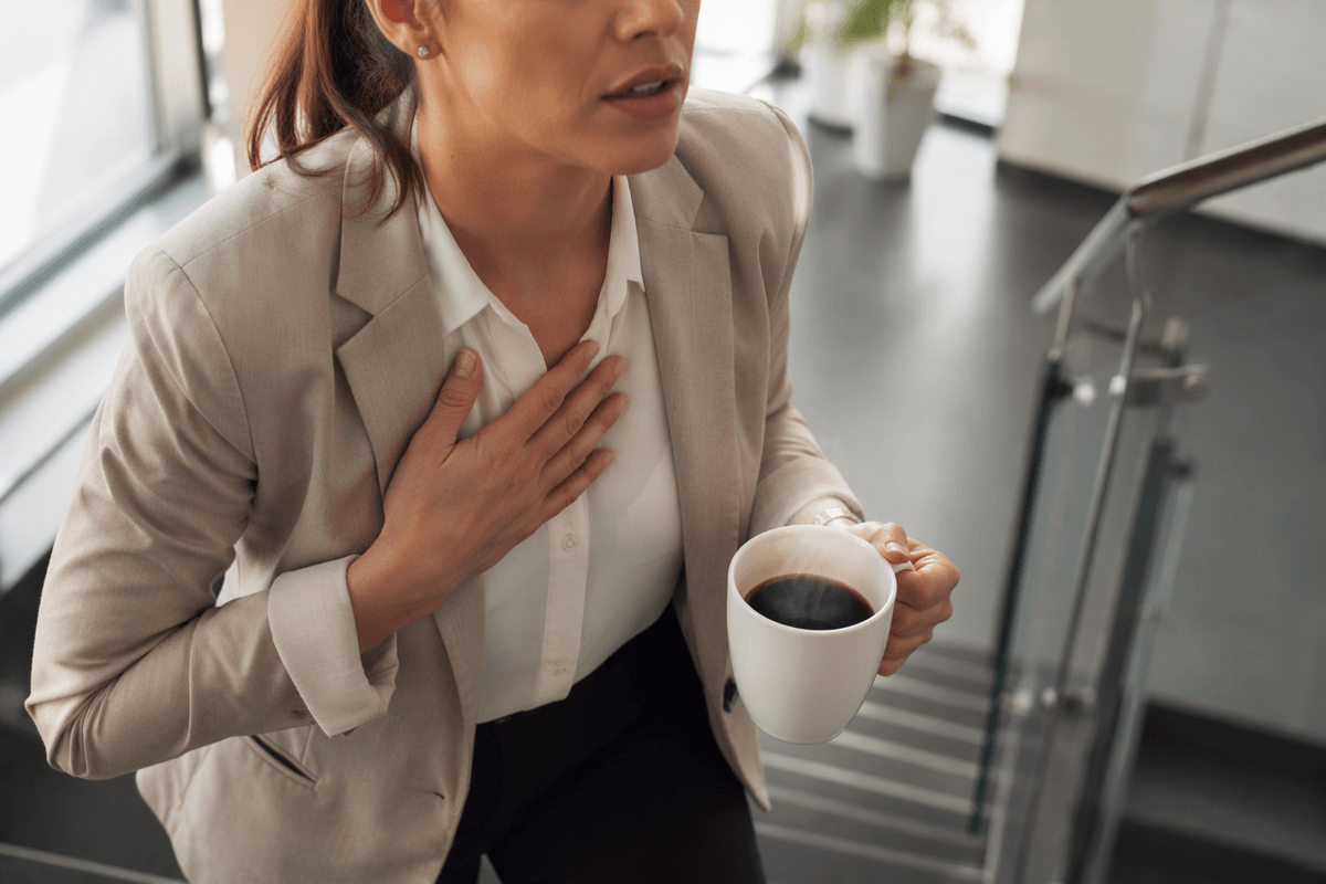 Heart, blood pressure, and jitters: mixed signals
