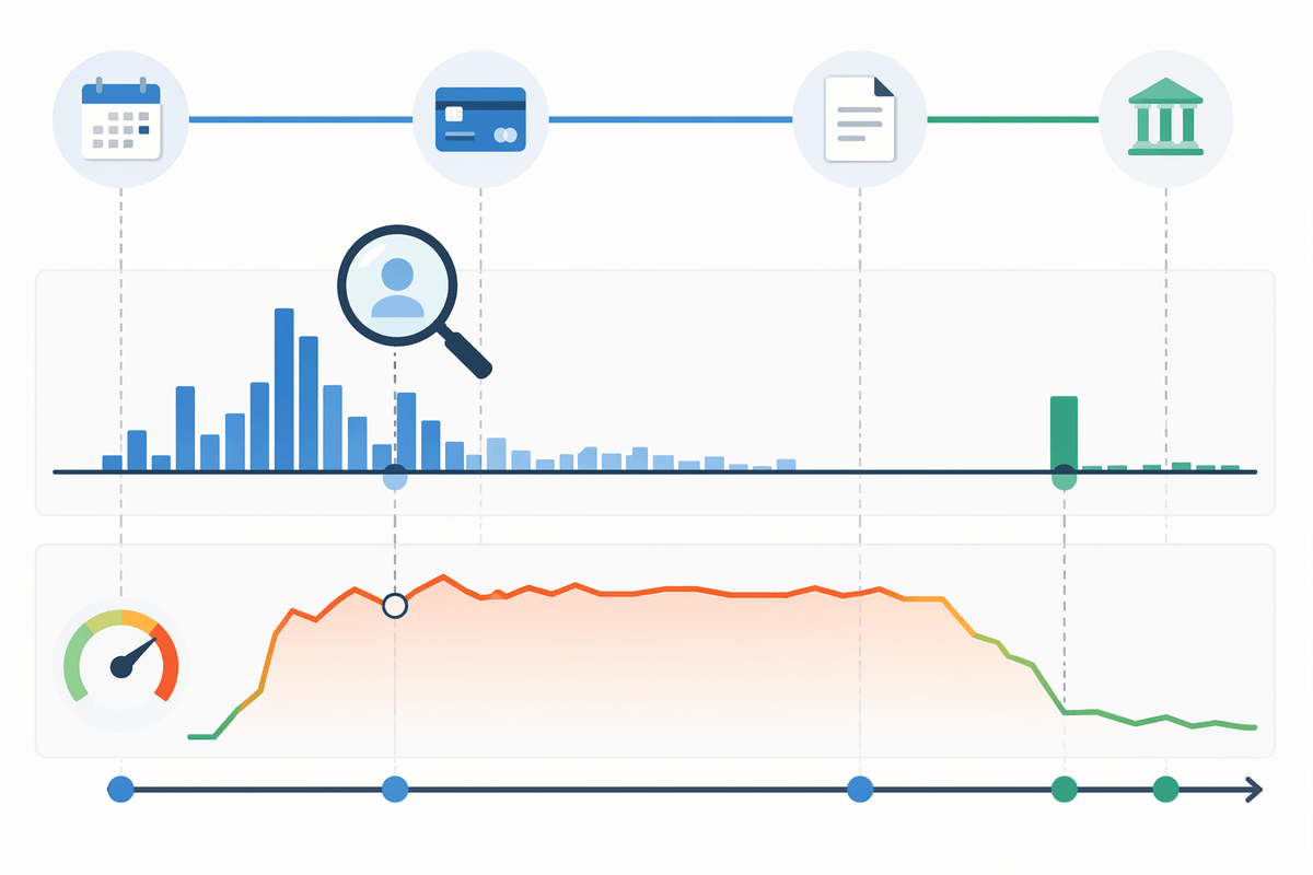 Why on-time payments don’t prevent utilization swings