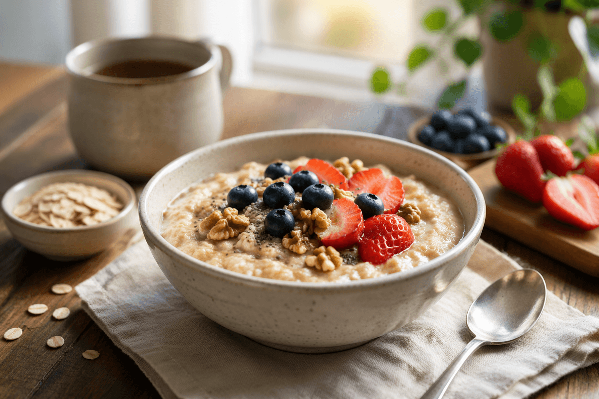 Why Oatmeal Is a Smart Breakfast Choice