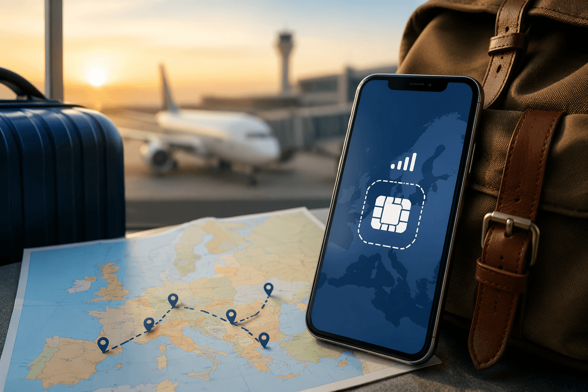 Using an eSIM for Easy Travel Across Europe