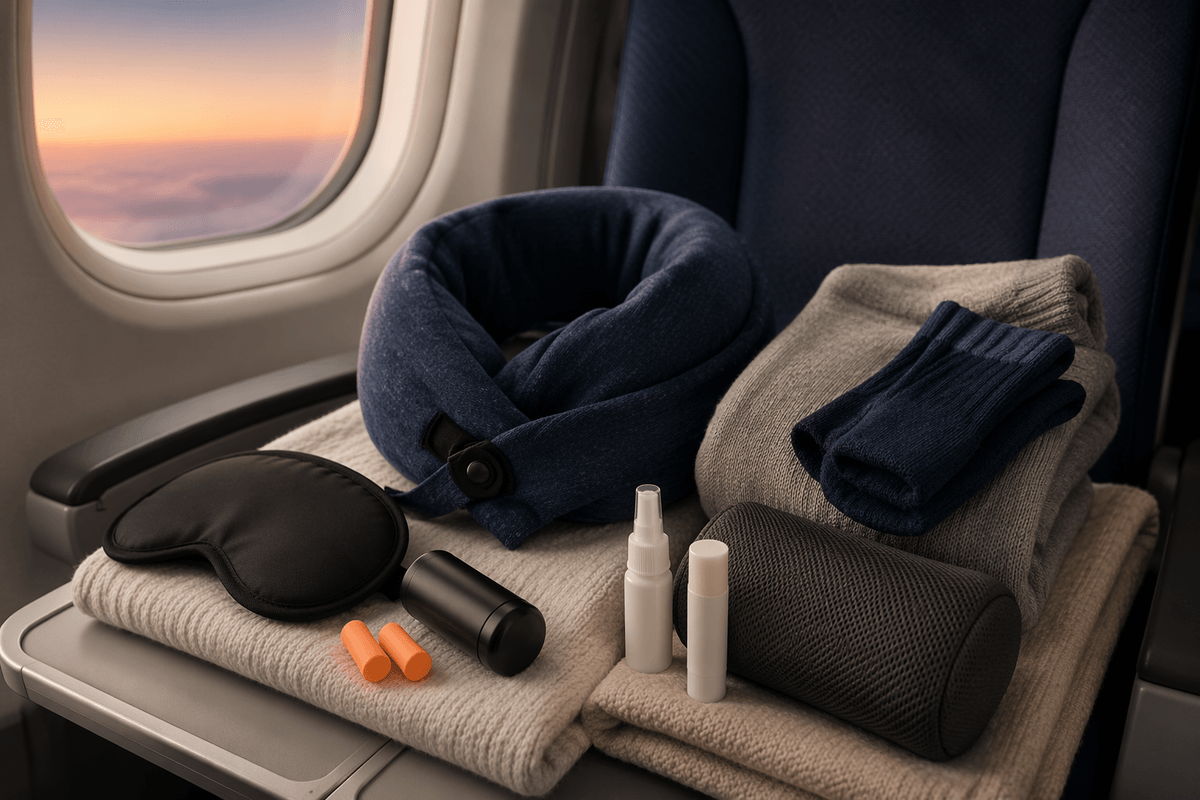 How Travel Comfort Devices Can Make Long Flights Easier